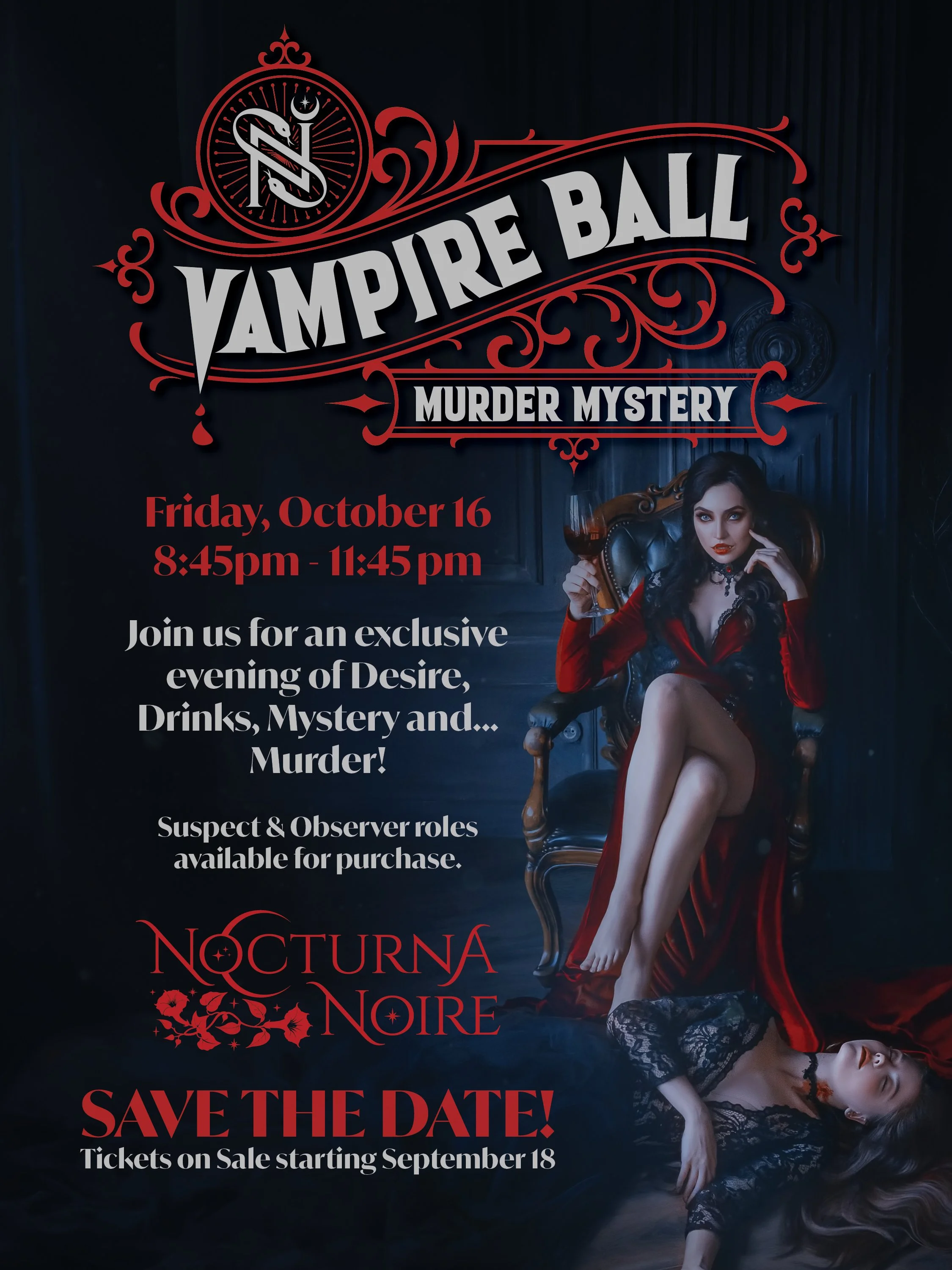 Nocturna Noire: Vampire Murder Mystery Theater