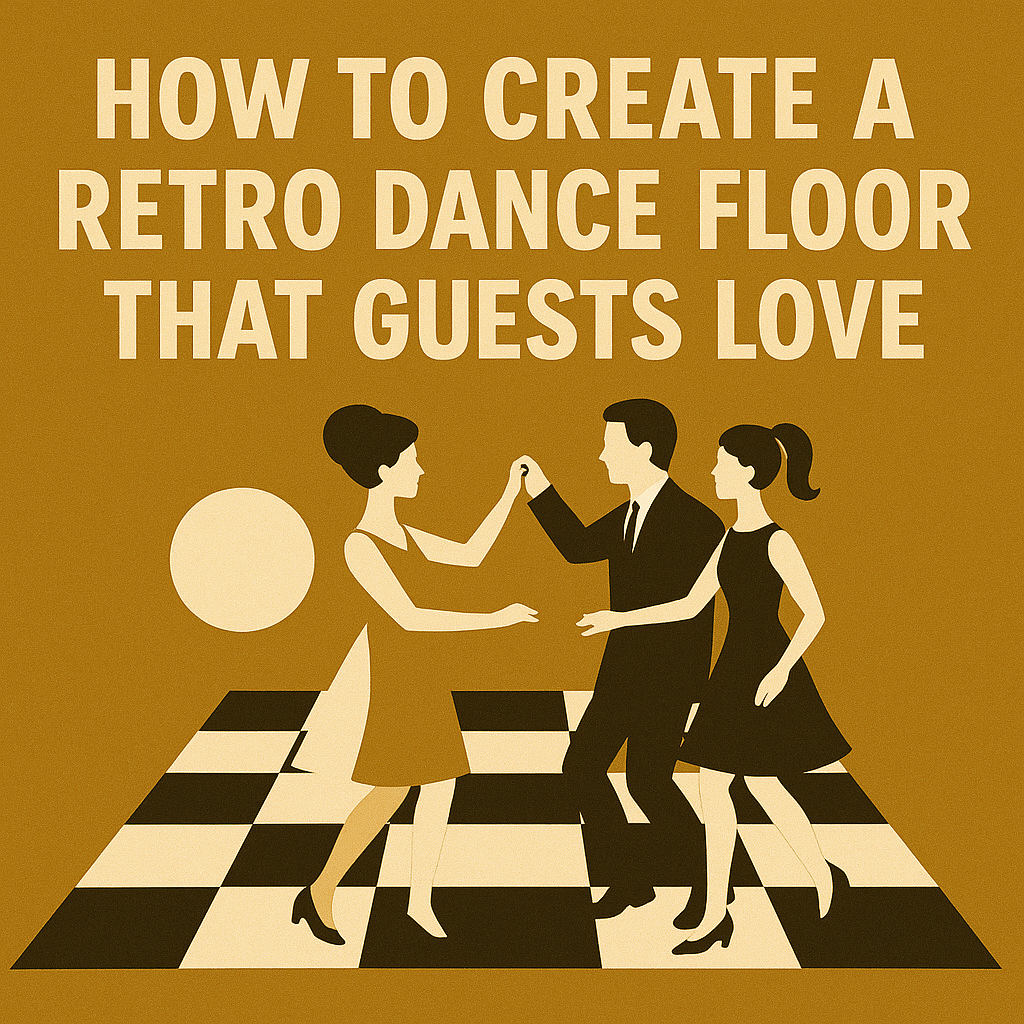 How to Create a Retro Dance Floor That Guests Love