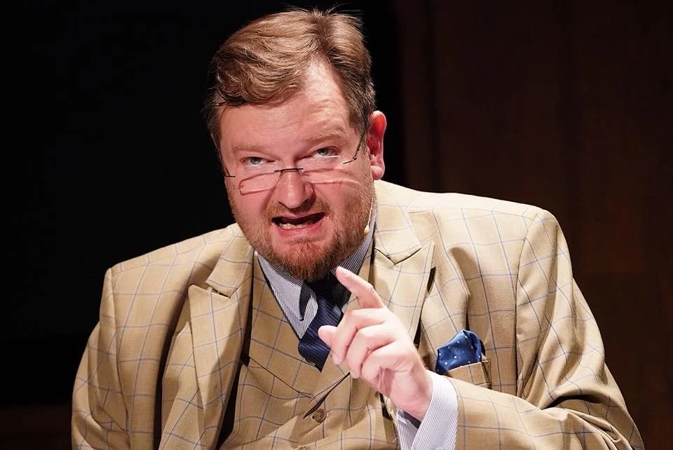 Close Up von Martin Haidinger bei einer Lesung