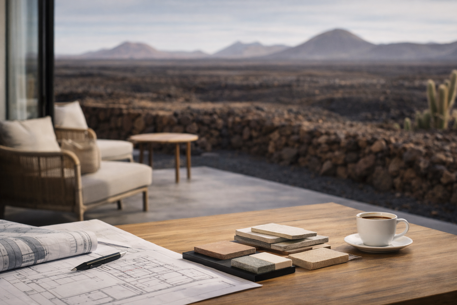 Interiorismo contract en Lanzarote: diseño de espacios comerciales, hoteles y retail.