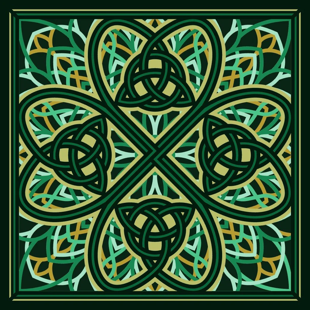 St Patrick’s Day Shadow Box | Lucky Decor | Custom Shamrock Shadow Box