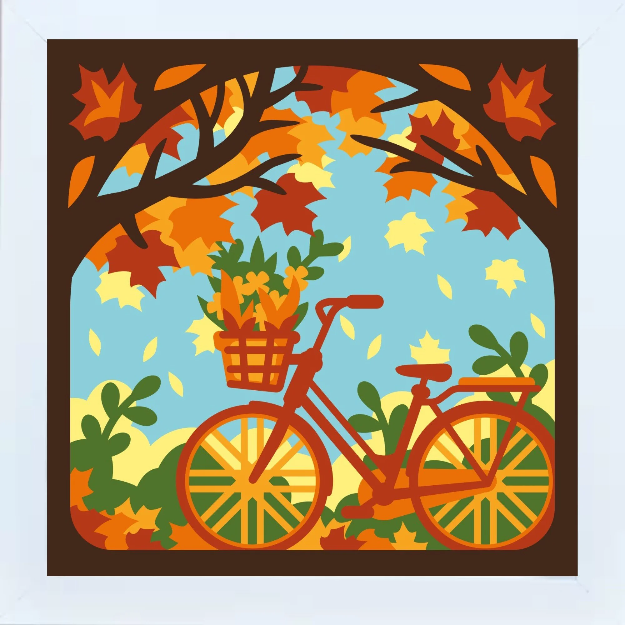 Fall Shadow Boxes