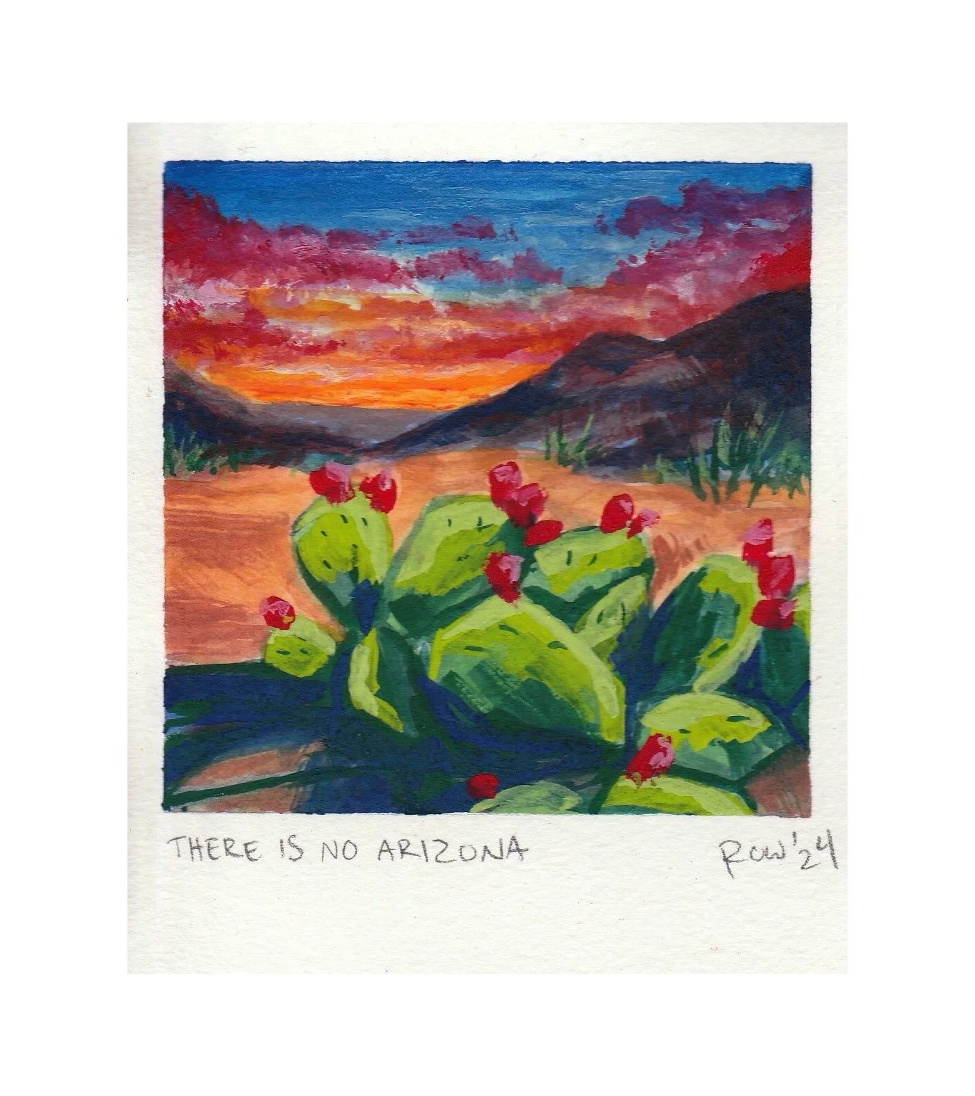 There is no Arizona Giclée Print