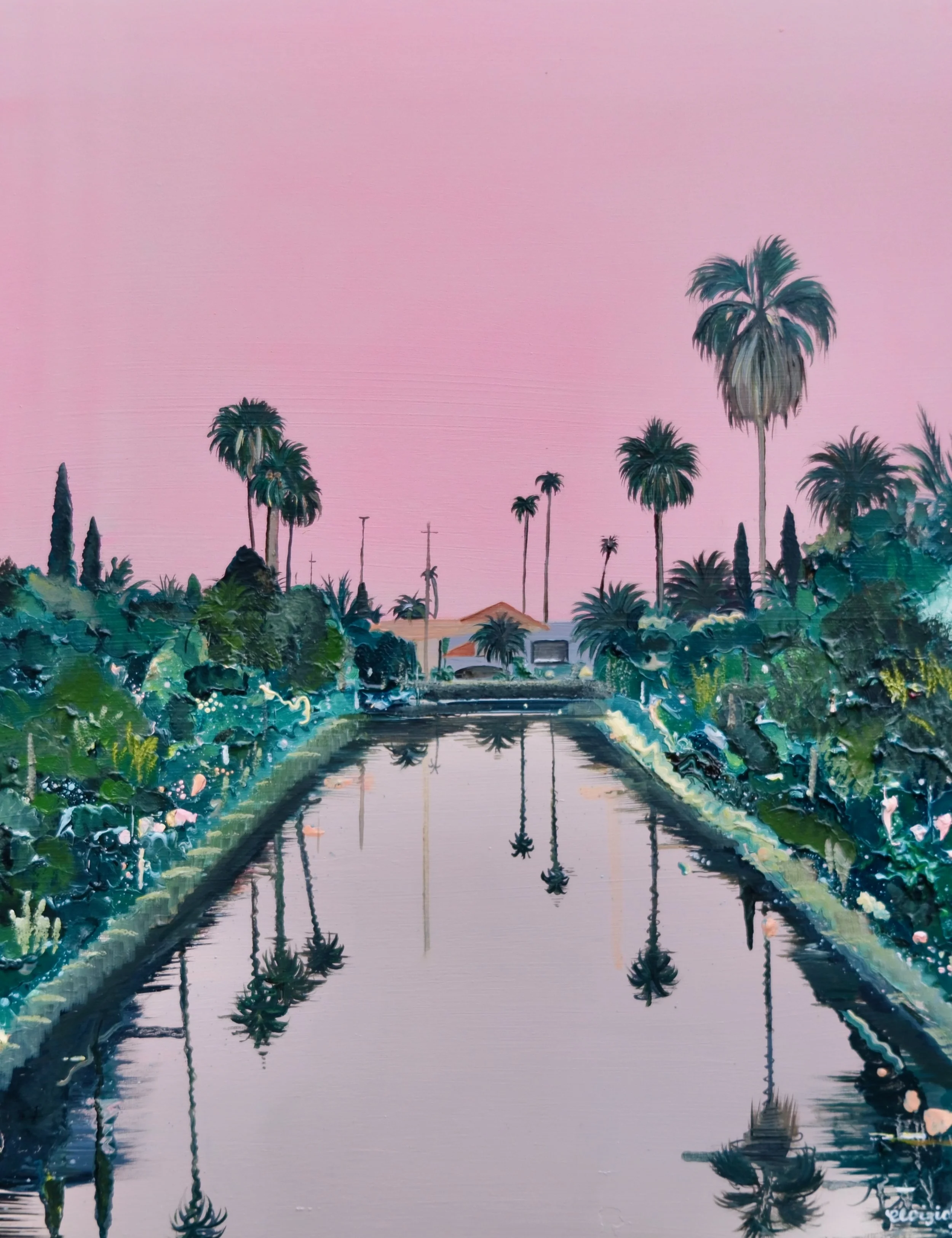 Venice Canal Study - Pink