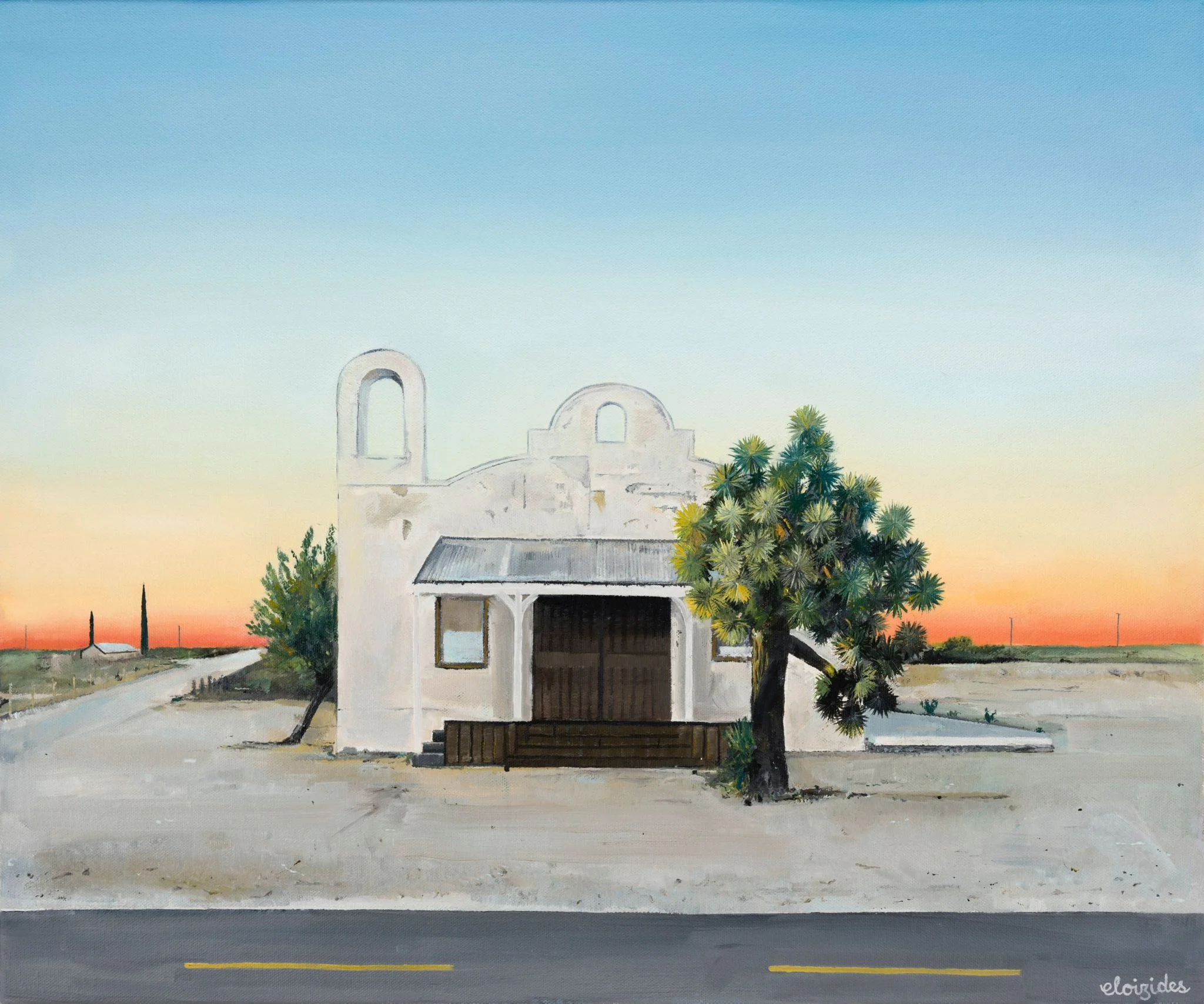 ⁠⁠Kill Bill Church - Oil on canvas