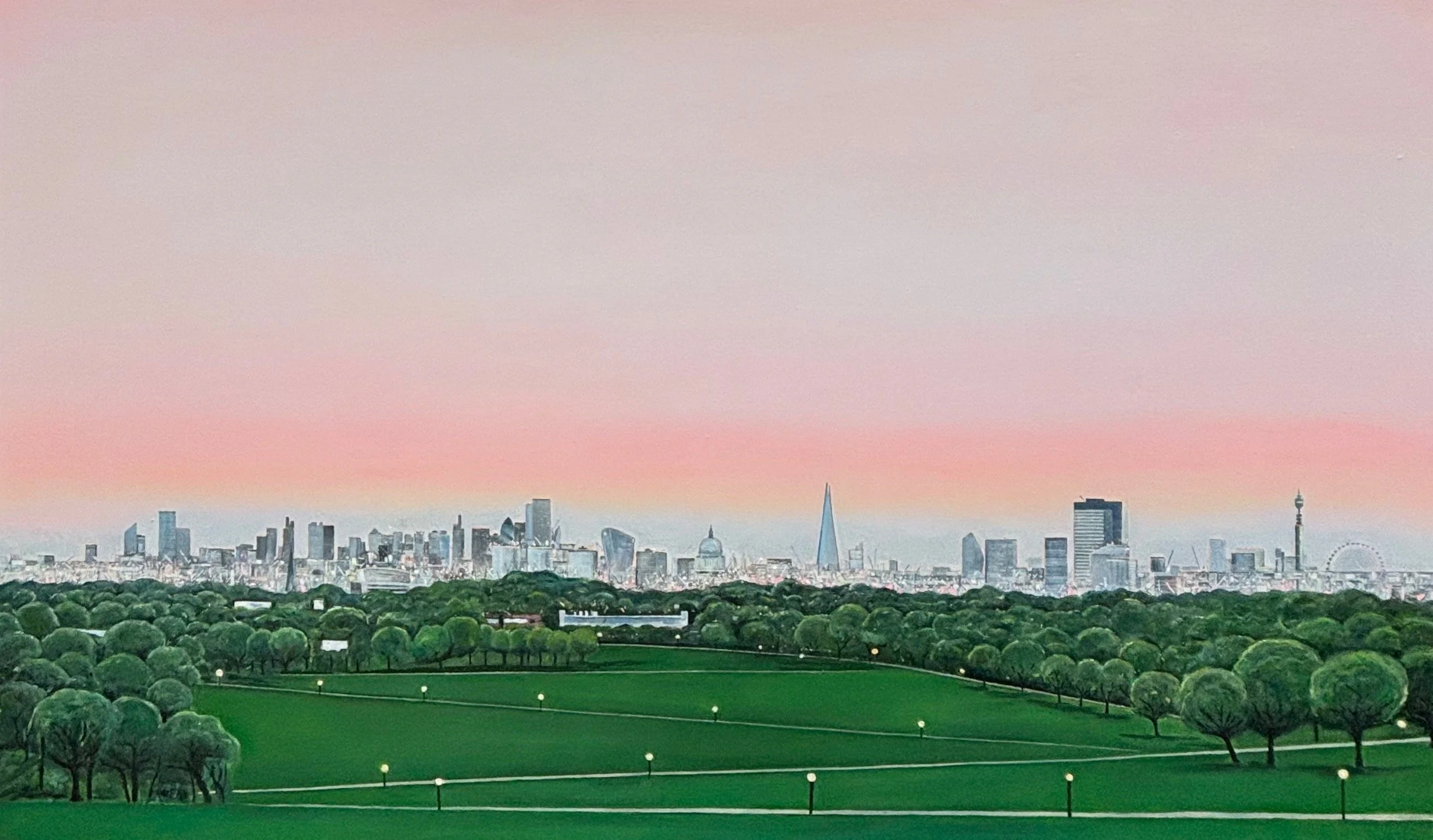 Primrose Path - Oil on linen  - Sold