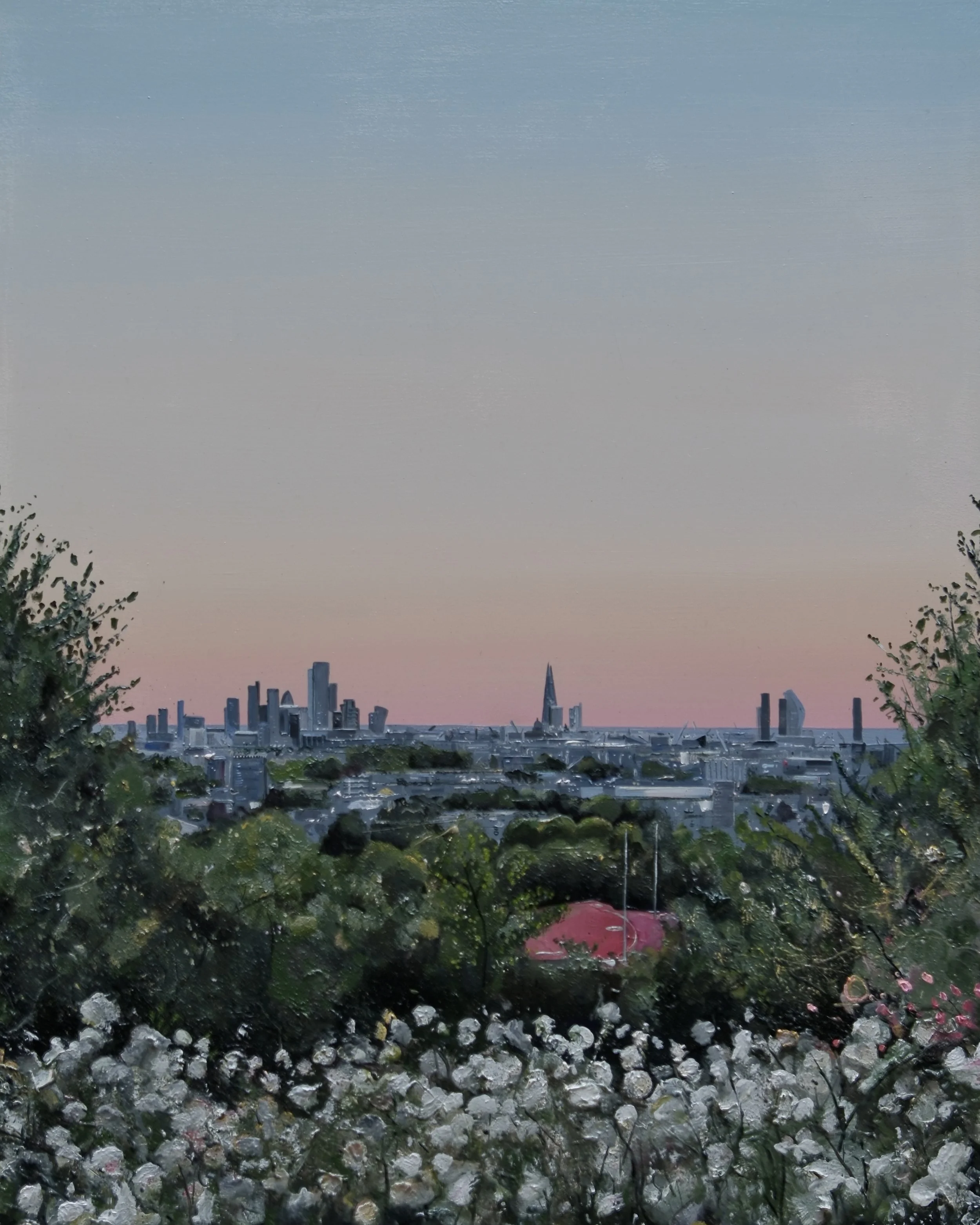 Spring, oil on panel,  40 x 50 cm