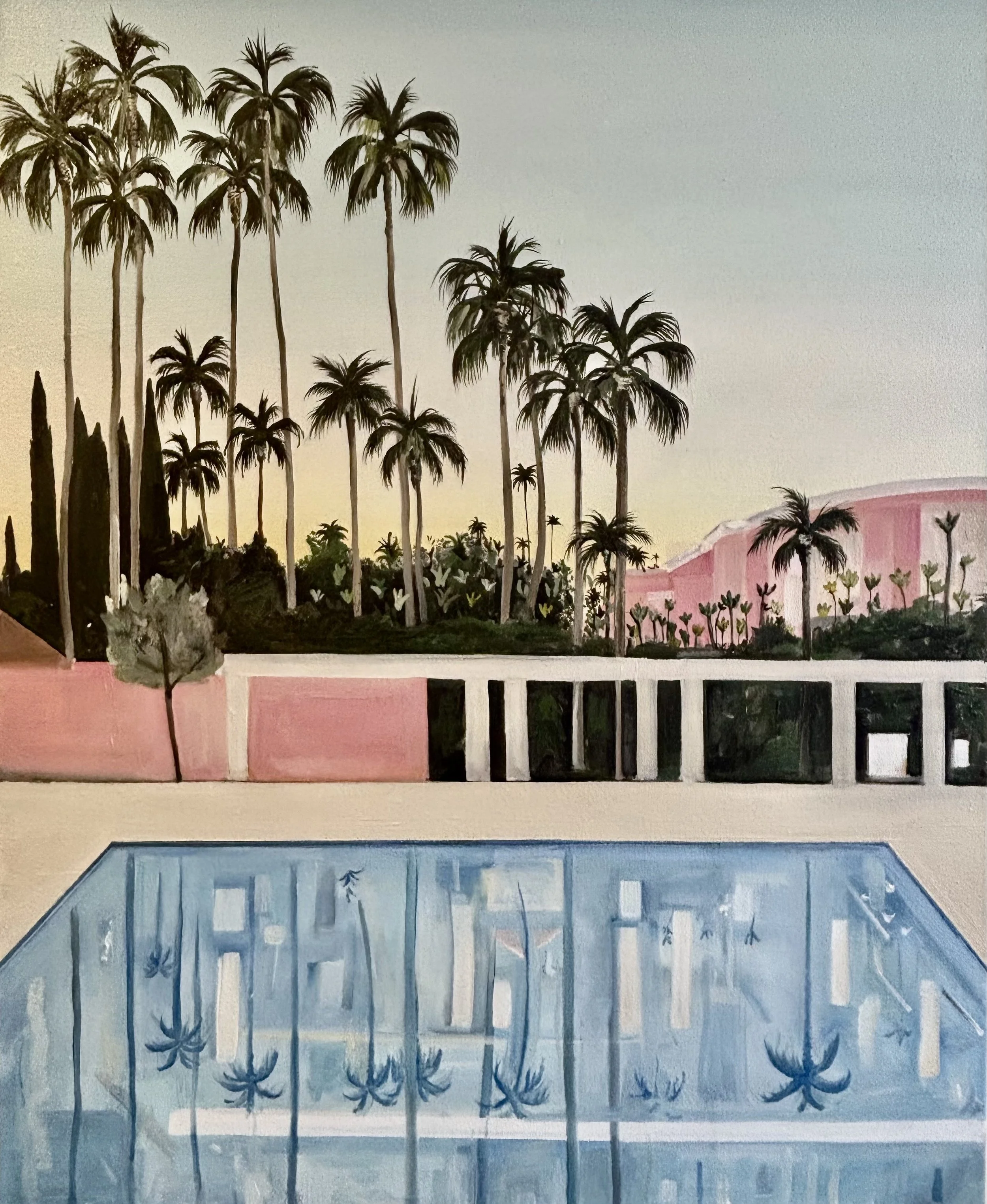 Beverly Hills, oil on canvas, 90 x 110 cm 
