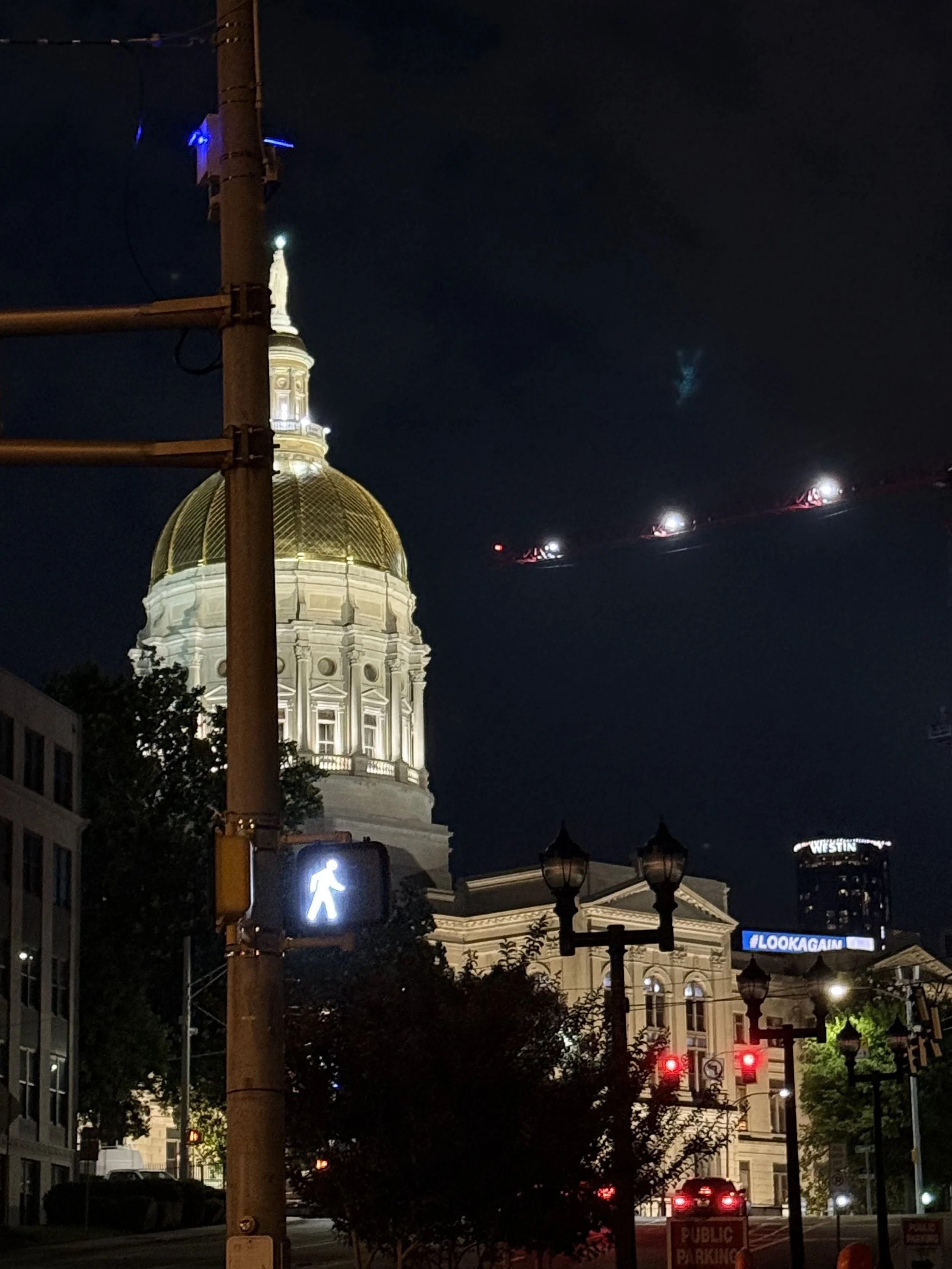State Capitol Building in Atlanta, Georgia, U.S.A. - photograph - (c) 2025 by Elise B. McCool (prints available for purchase in PRINTS)