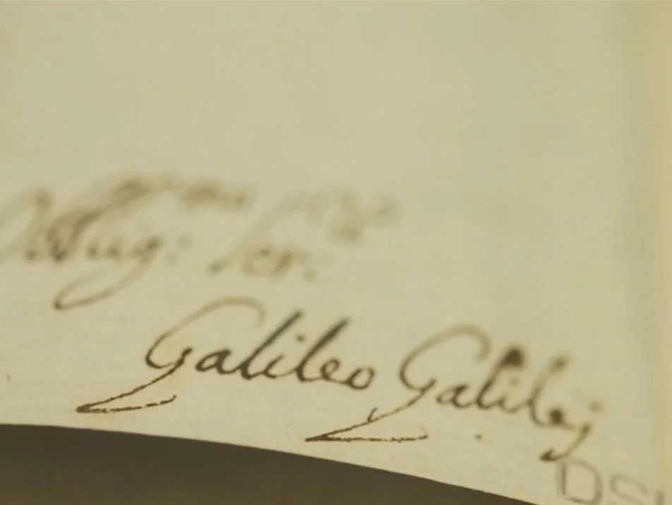 Signature of Galileo Galilei