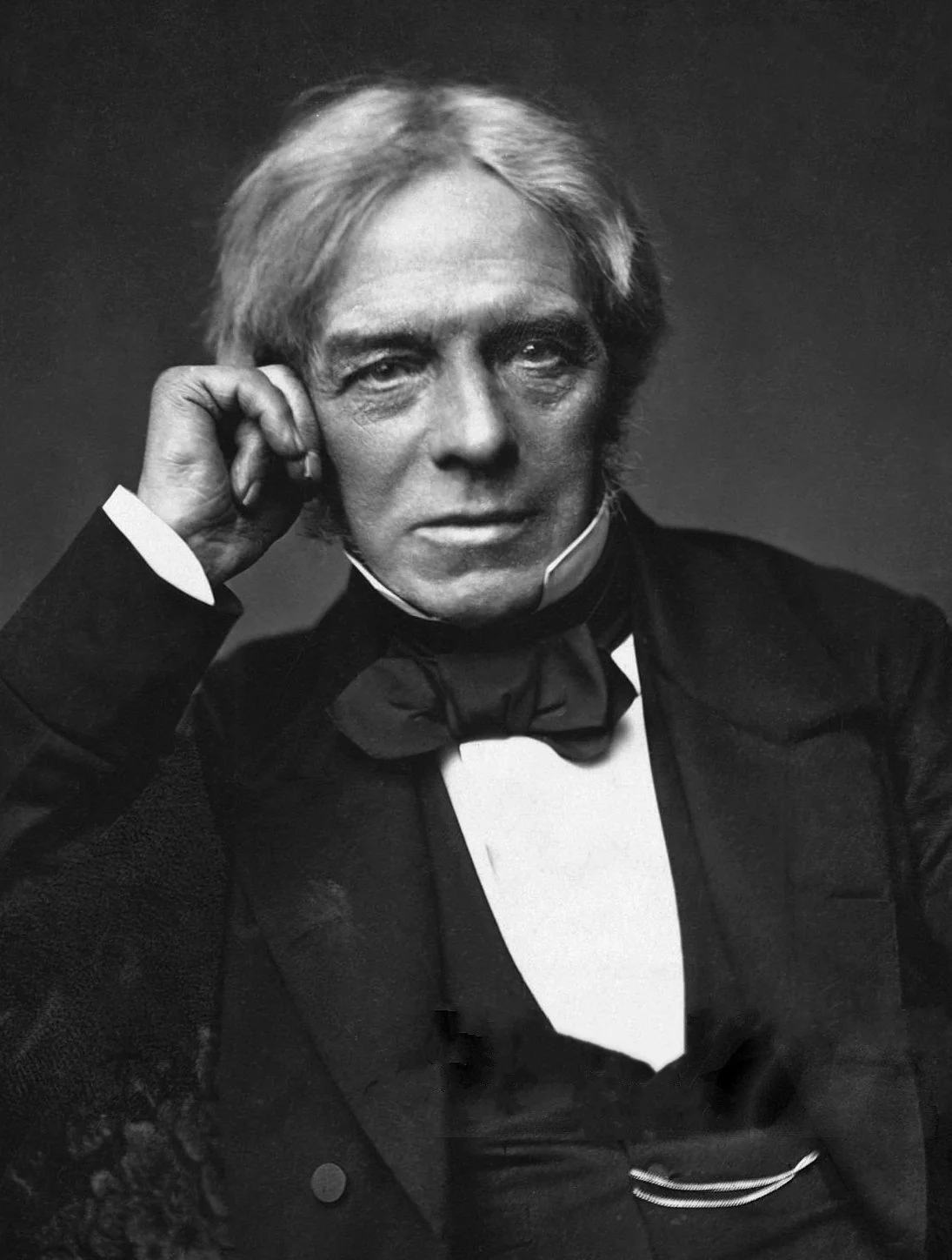 Michael Faraday (1791 CE - 1867 CE), portrait circa 1850s