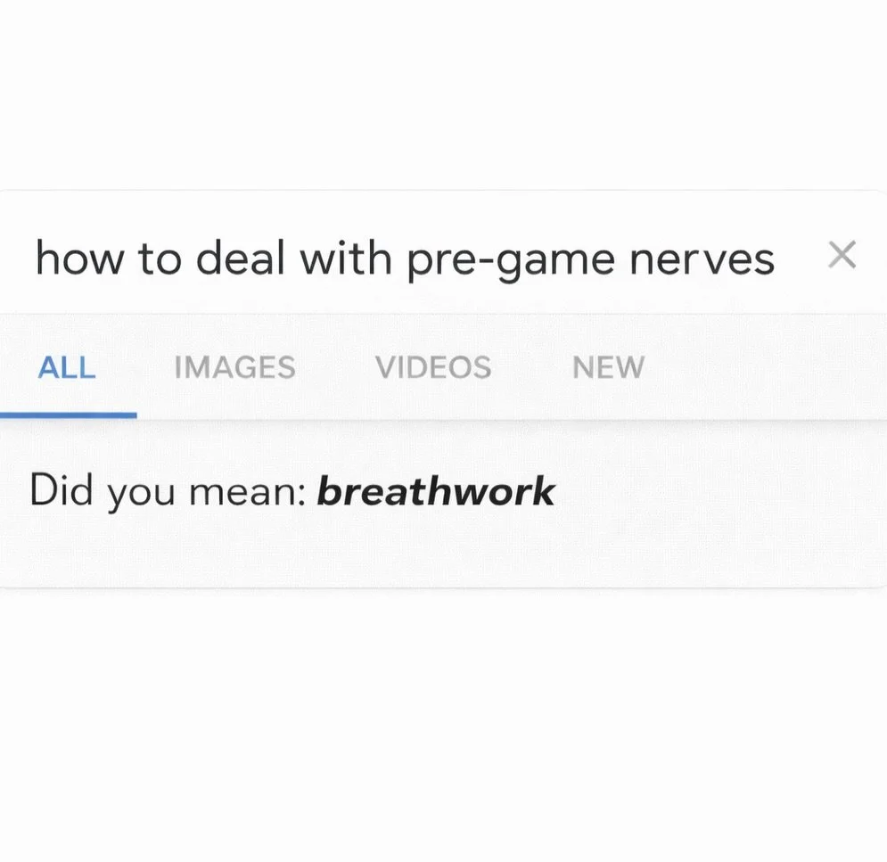 Just saying

#performancebreathwork #athletedevelopment #nervoussystemtraining #performancecoach #eliteathlete