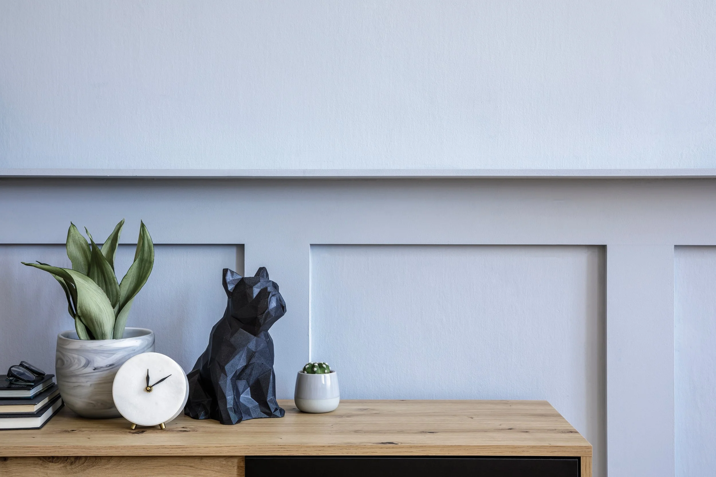 contemporary wall panelling
