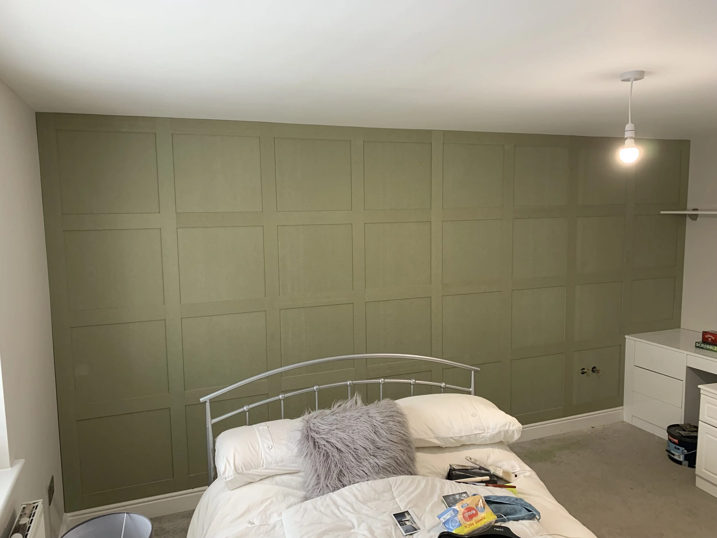 contemporary wall panelling