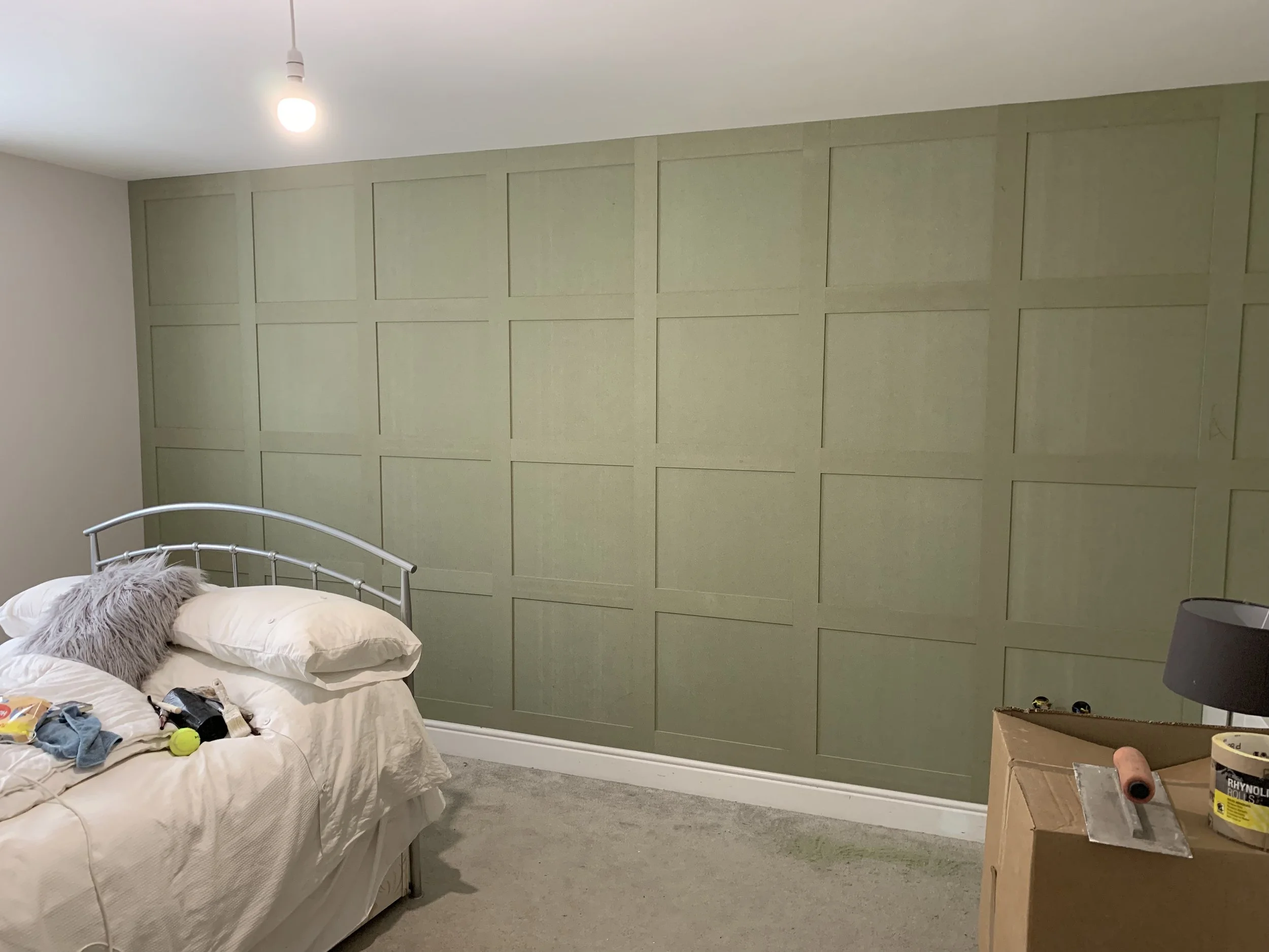 contemporary wall panelling