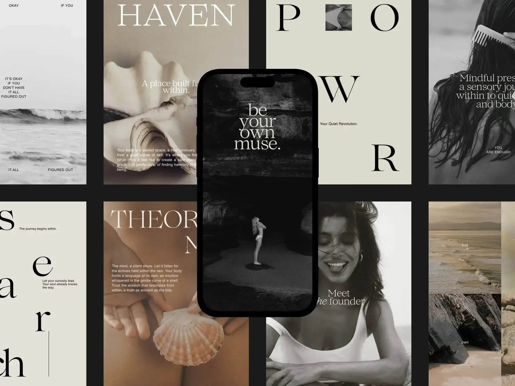 Le Nomade: Canva Social Media Templates