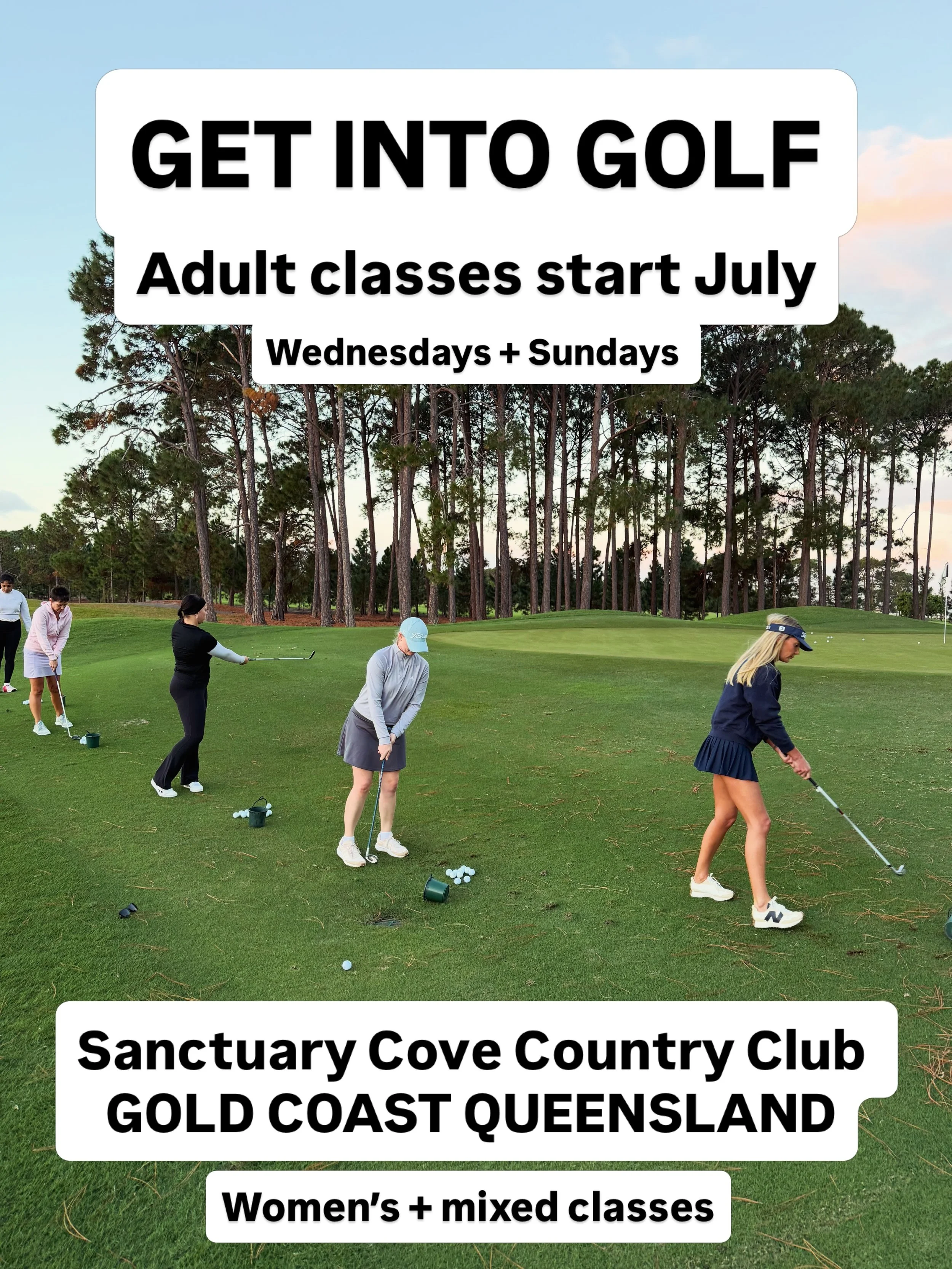 ⛳️ START &rarr; BUILD ⛳️

A structured coaching pathway designed to help you build confidence, consistency and enjoyment in your golf game.

🔹 START &ndash; Perfect for beginners or golfers wanting to build a solid foundation. Learn the fundamentals
