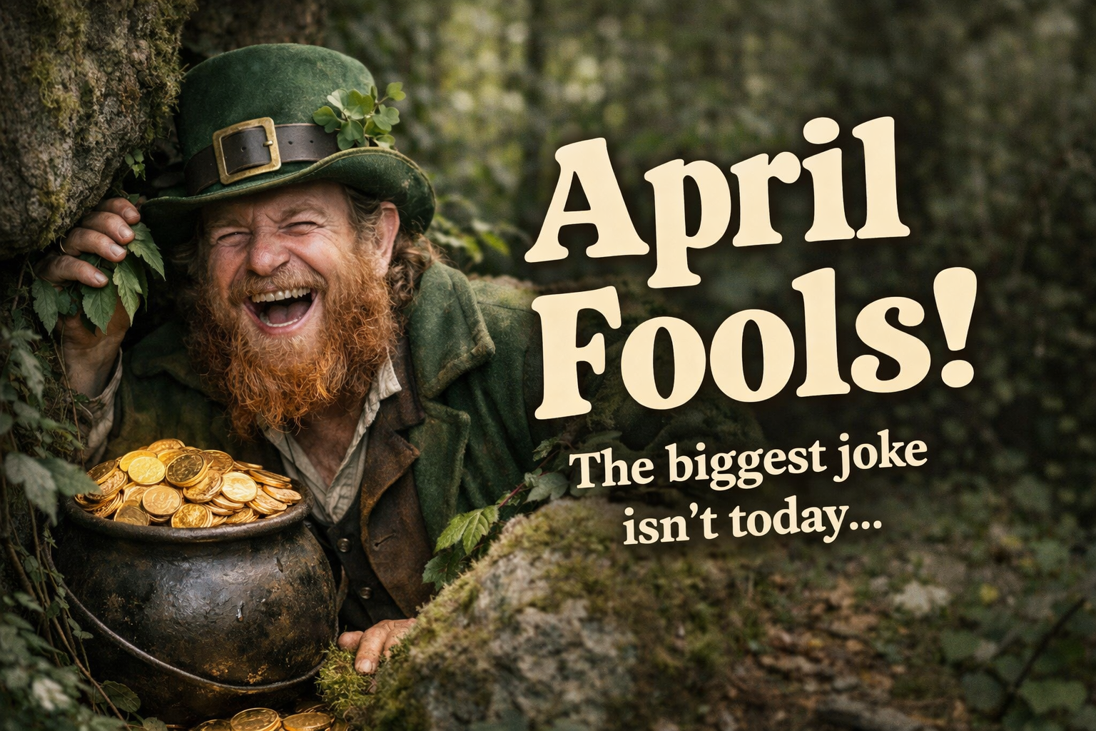 April Fools… or Are We?