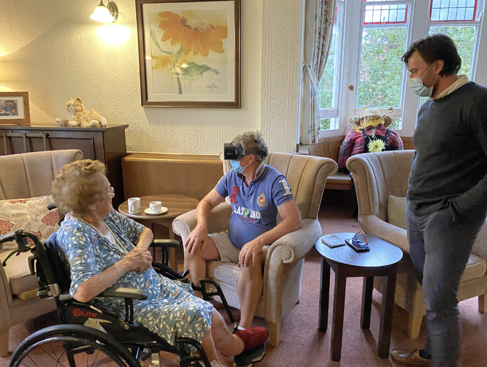 How Virtual Reality Is Reconnecting Older Adults
