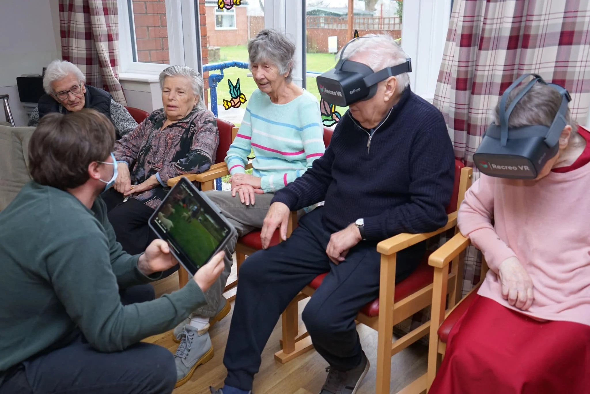 VR being used in care home