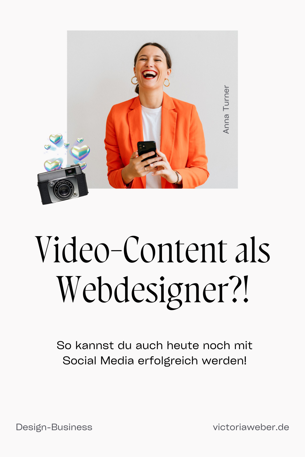 Wie du coolen Video-Content als Webdesigner gestaltet - Mit Anna Turner