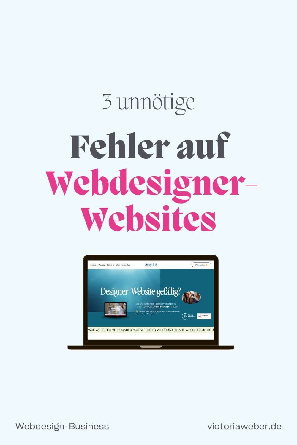 3 übertrieben unnötige Fehler auf Webdesigner-Websites