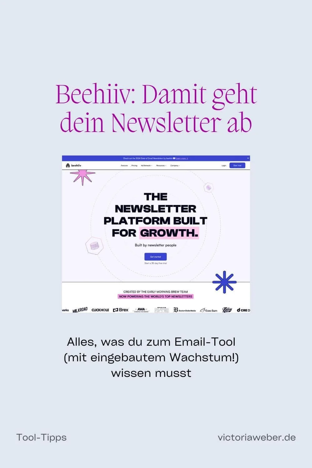 Beehiiv: Das ultimative Newsletter-Tool (mit eingebauten Wachstum), was zu Recht gefeiert wird