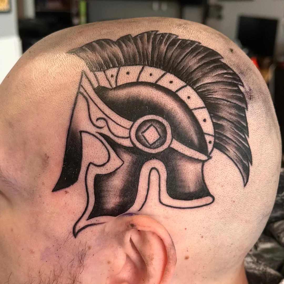 We love doing head tattoos!
