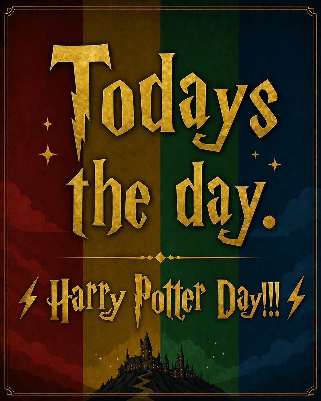International Harry Potter Day
⚡️Today&rsquo;s the day!!!⚡️
Harry Potter tattoos all day 🪄
Walk-ins 10am&ndash;5pm
Pull up, bring your ideas, and hang out
HP movies on the big screen 🍿