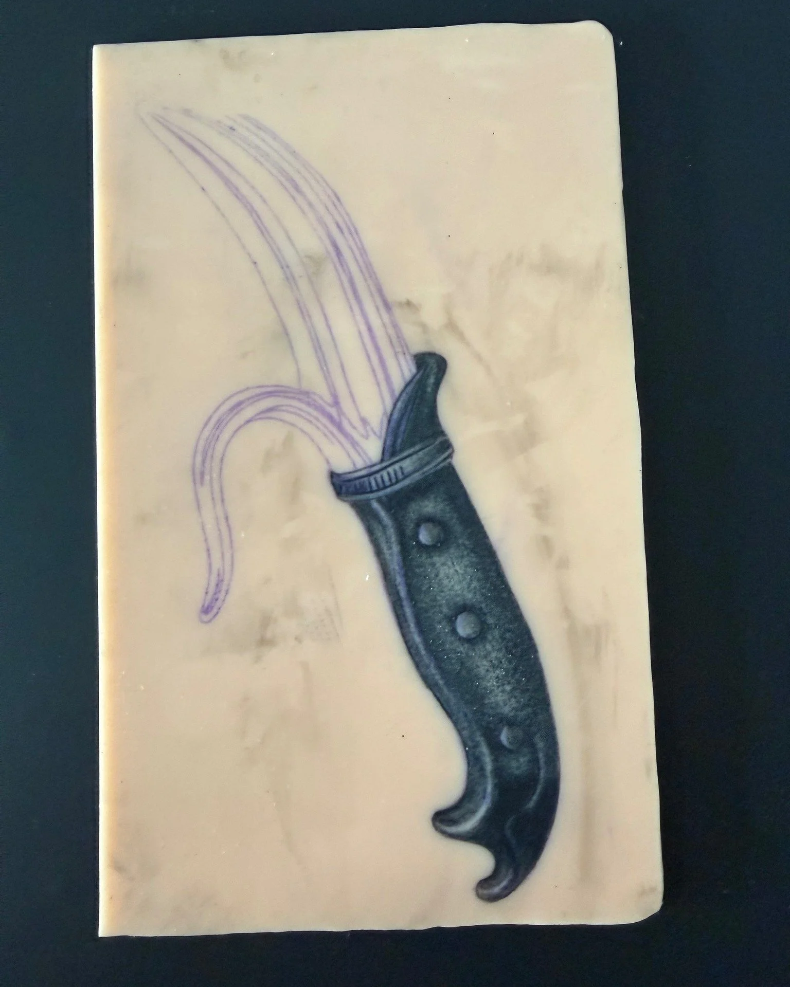 Flebbe&rsquo;s been playing around with something a little different on the fake skin lately. 

He&rsquo;s got some ideas for where he wants to take this style in the future, so we figured we&rsquo;d share a little preview.

Here&rsquo;s half a banan