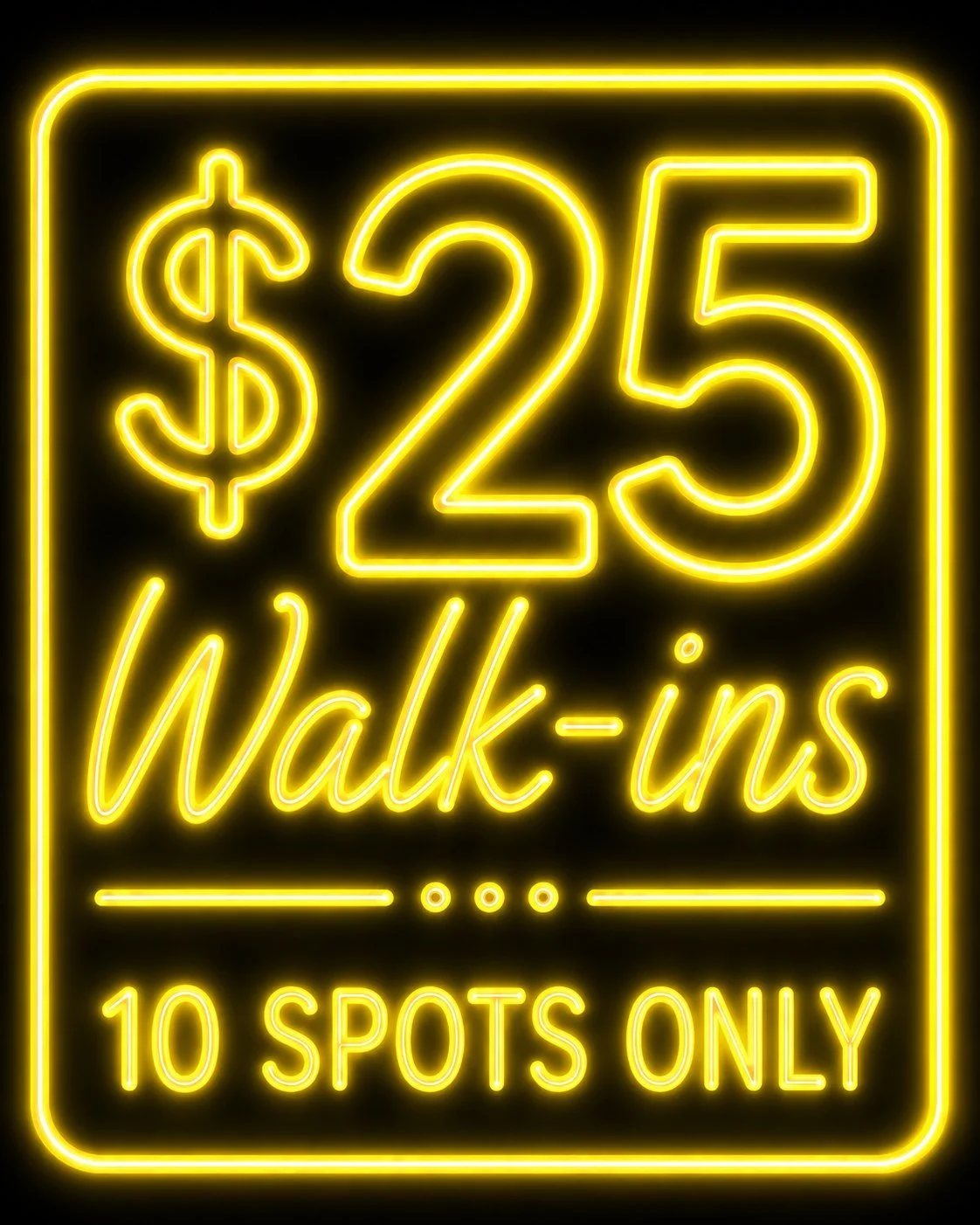 Saturday is here! 🔥
Eilie will be doing $25 walk-in tattoos tomorrow, but she&rsquo;s only taking 10 spots!
🚪 Doors open at 10 AM
✍️ First 10 tattoos through the door get a spot
💰 $25 each
We&rsquo;ll also have another artist tattooing tomorrow, s