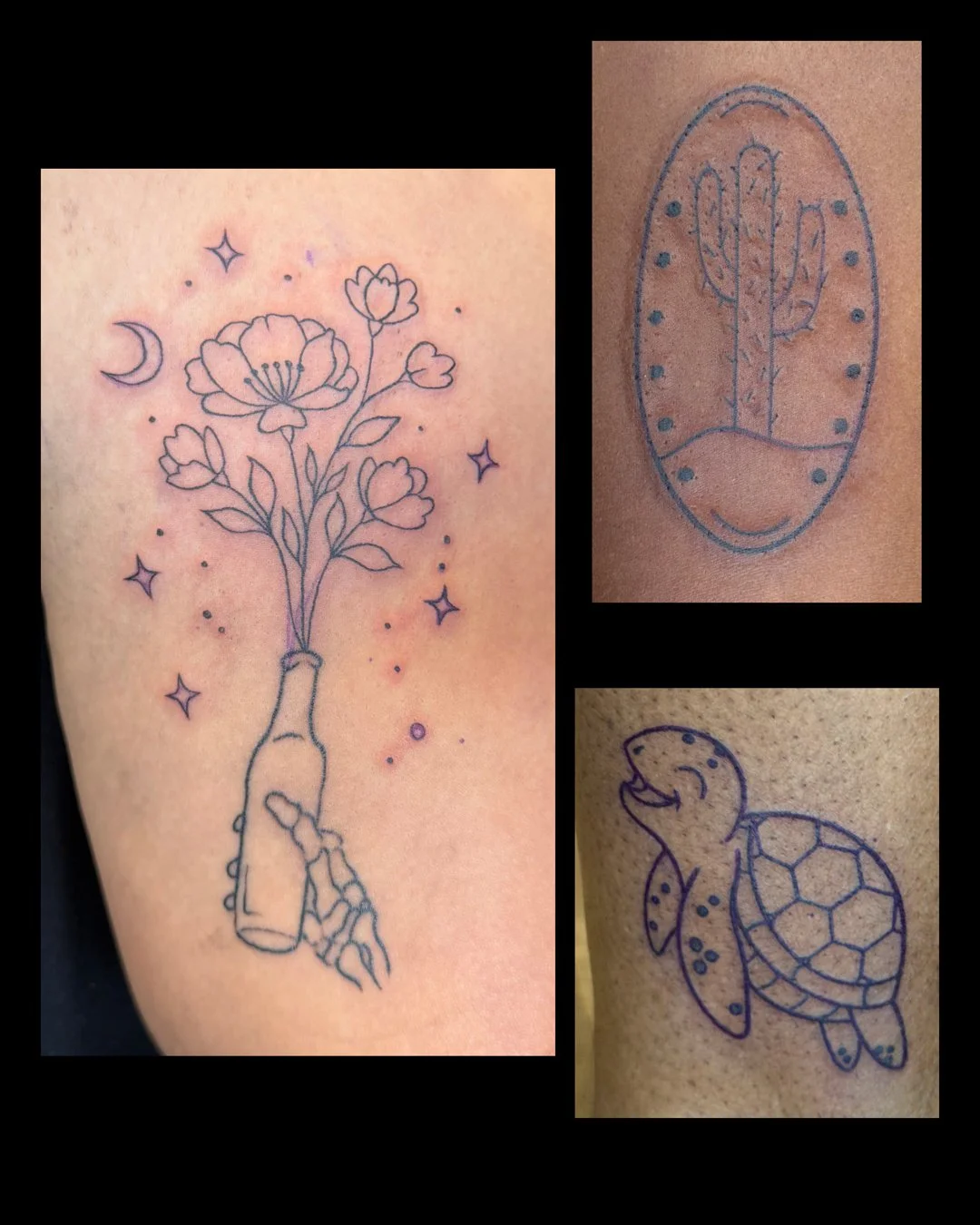 Smiley Eilie is getting better every day! 😁
She&rsquo;s been putting in the work, getting more comfortable, and knocking out some really cool tattoos along the way.
If you&rsquo;ve been thinking about getting one from her, don&rsquo;t wait too long!