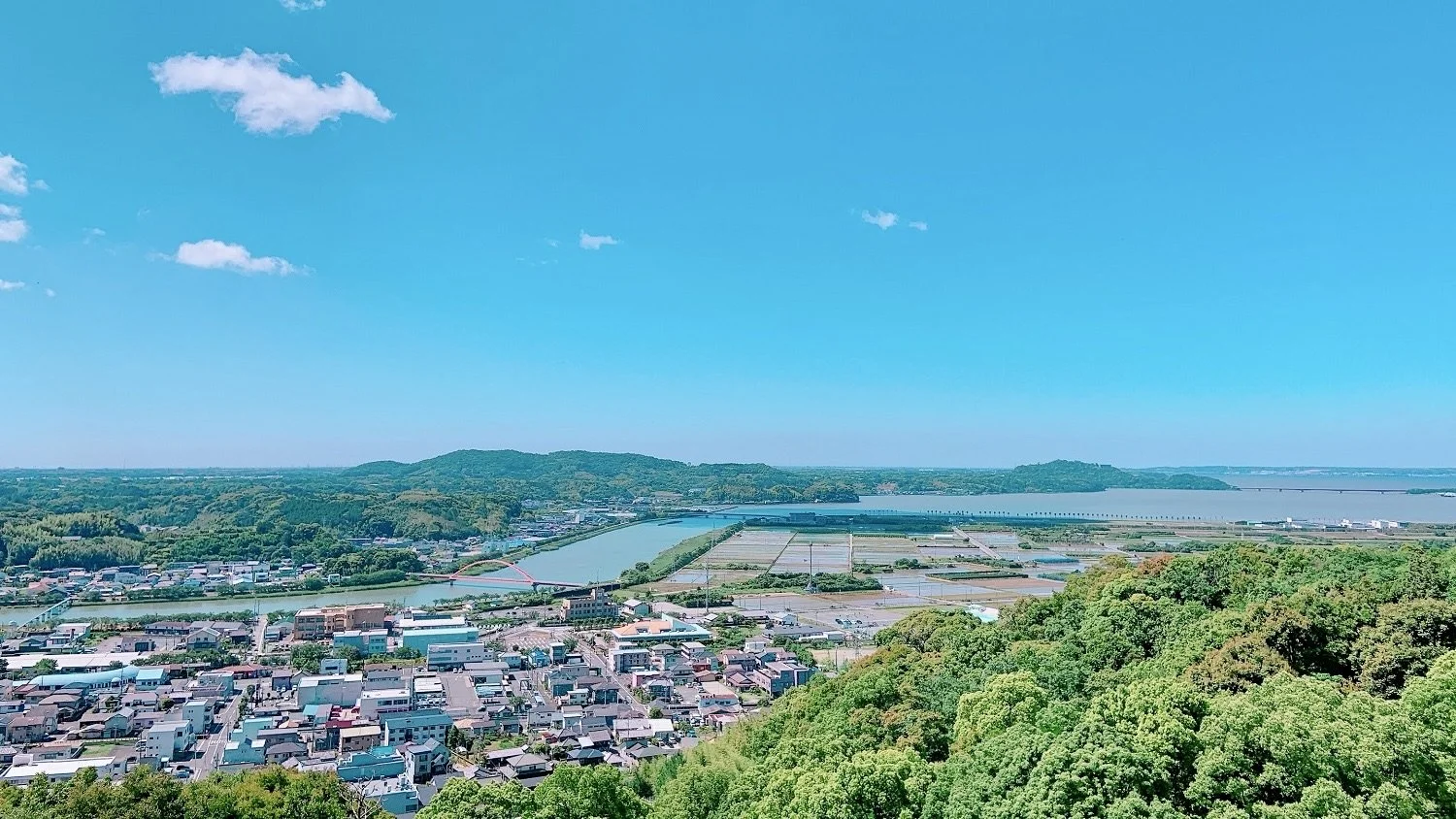 お国民宿舎「奥浜名湖」から望む奥浜名湖