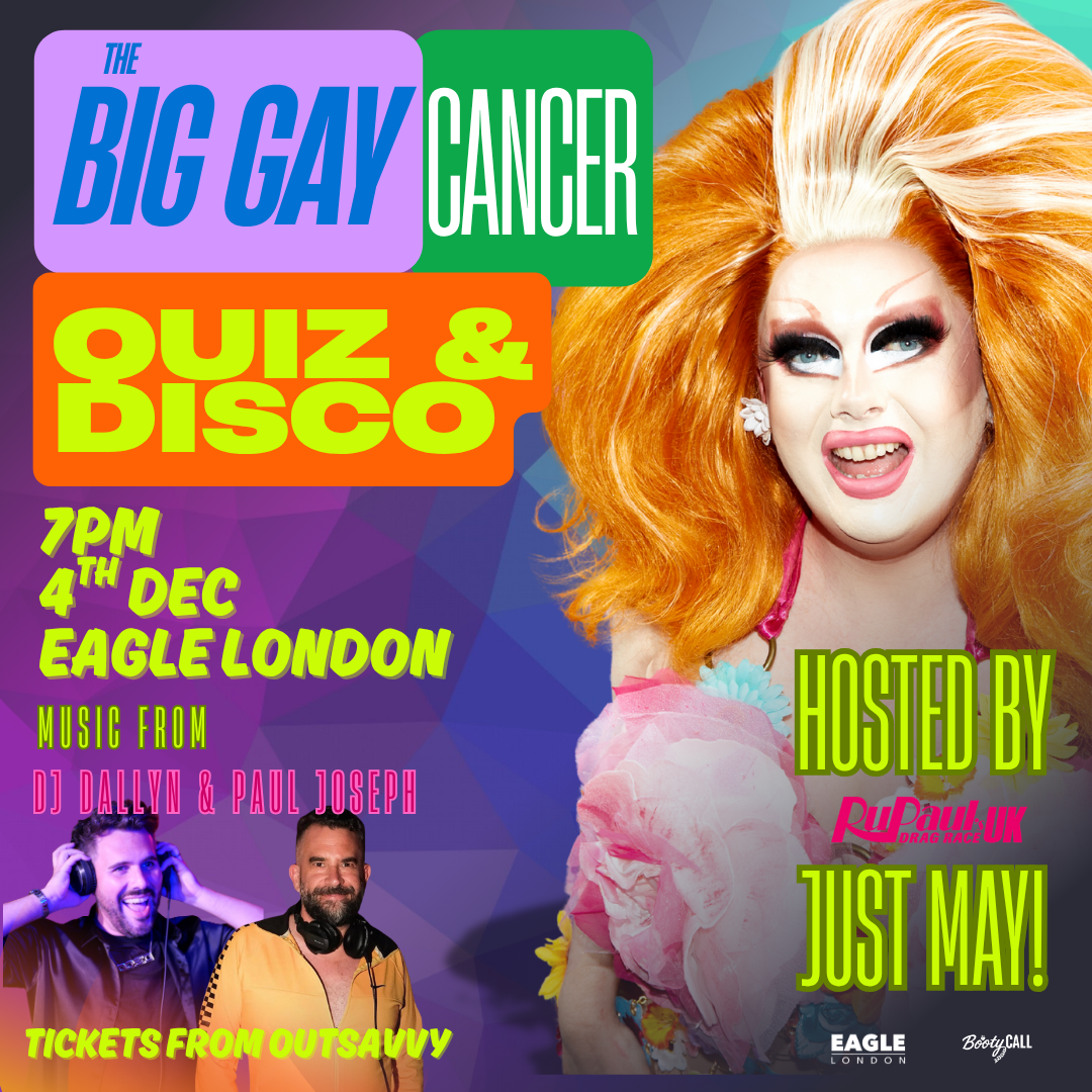 BIG GAY CANCER QUIZ &amp; DISCO