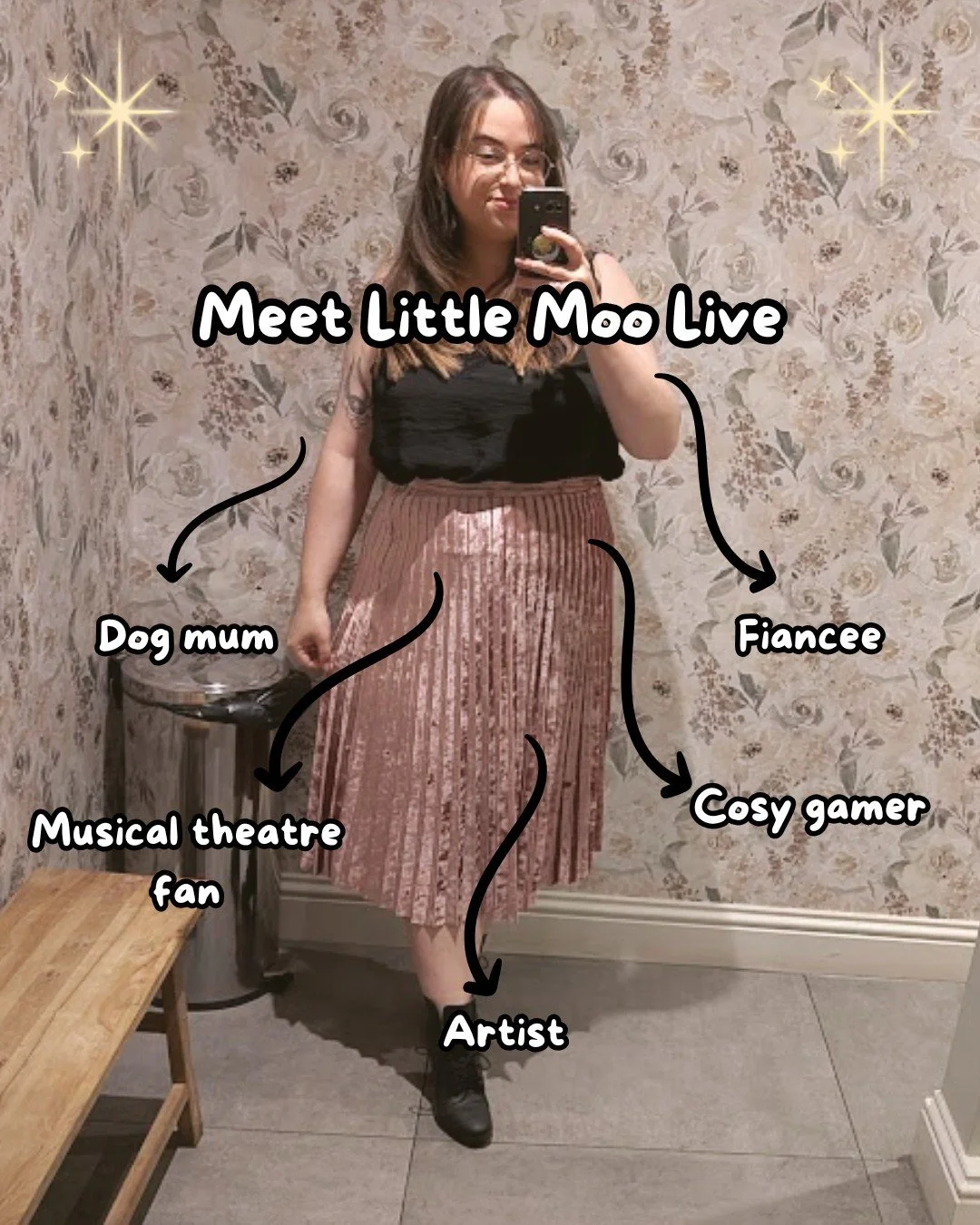 After a busy start to the year I thought I'd reintroduce myself, as it's always nice to get to know your vendors! Hi, I'm Megan, and I'm the artist behind Little Moo Live. I'm an artist and illustrator, and when I'm not drawing your lovely guests I'm