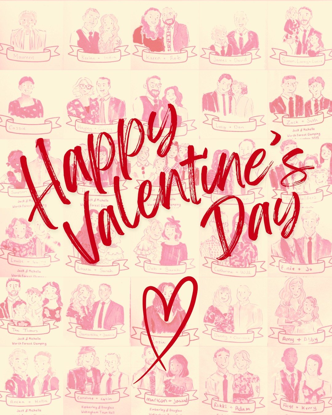 Happy Valentine's Day! It's a special one for me this year as it's the last one before we get married - is it the same for you?