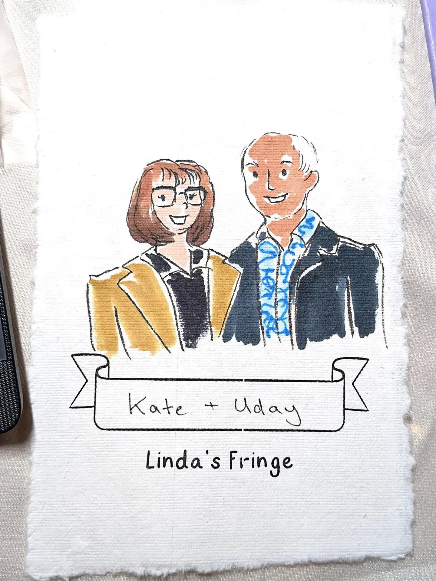 Who would you want in an illustration with you? Would you want a whole family affair, just a partner or friend or maybe you'd like to keep the spotlight for yourself? Couples are definitely most popular choice, but it's completely up to you!

#livear