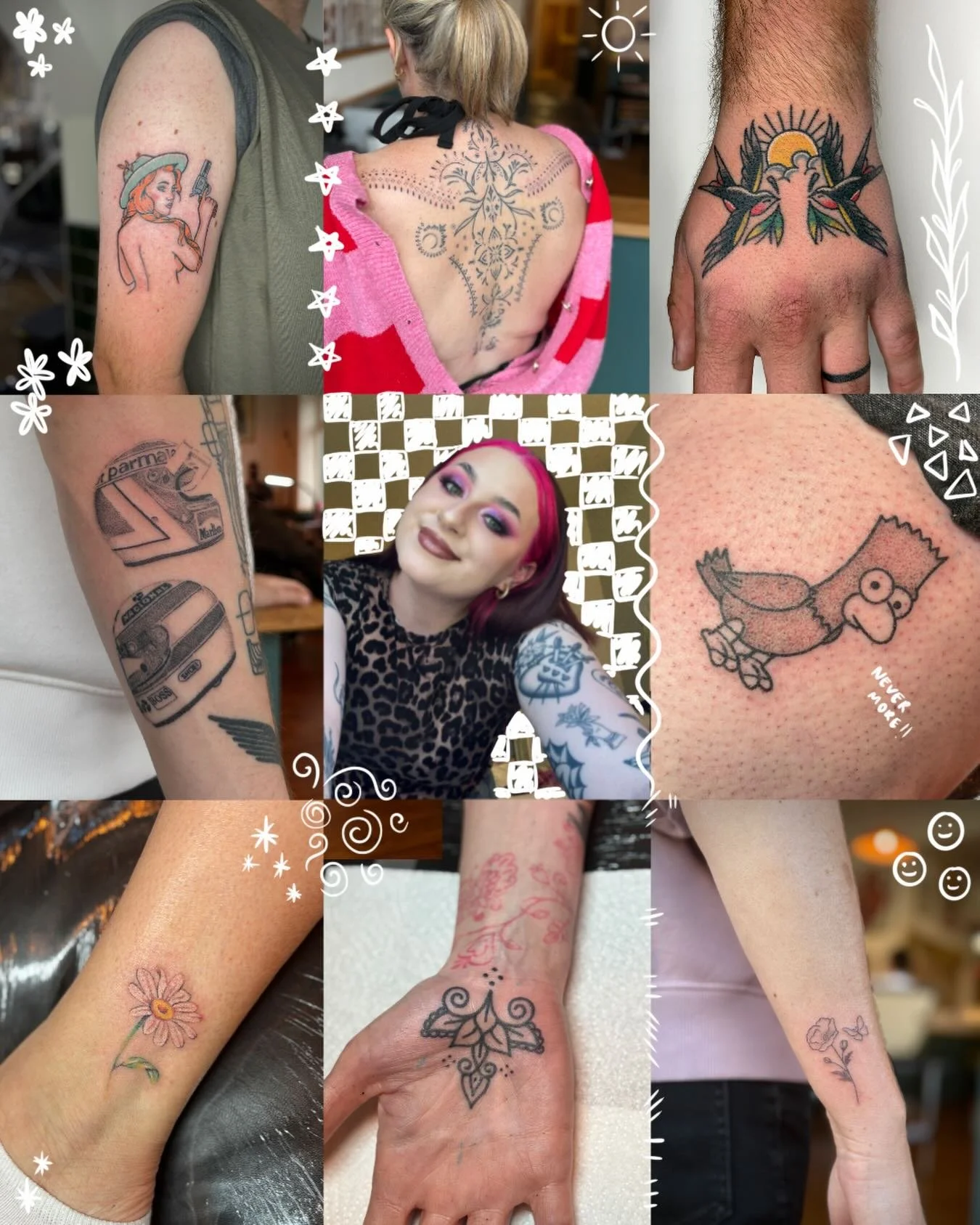 Signing off 2025 with a big thank you to everyone who I tattooed this year or supported me in anyway! 

Last few months working out of Supertouch have been the best and I look forward to a really solid 2026 developing skills and continuing to grow 🤠