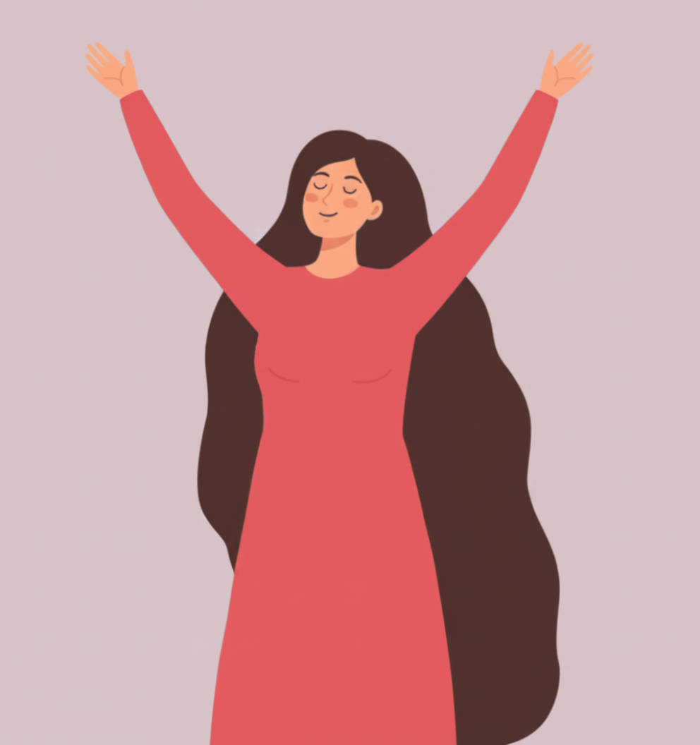 Don't hang your head down