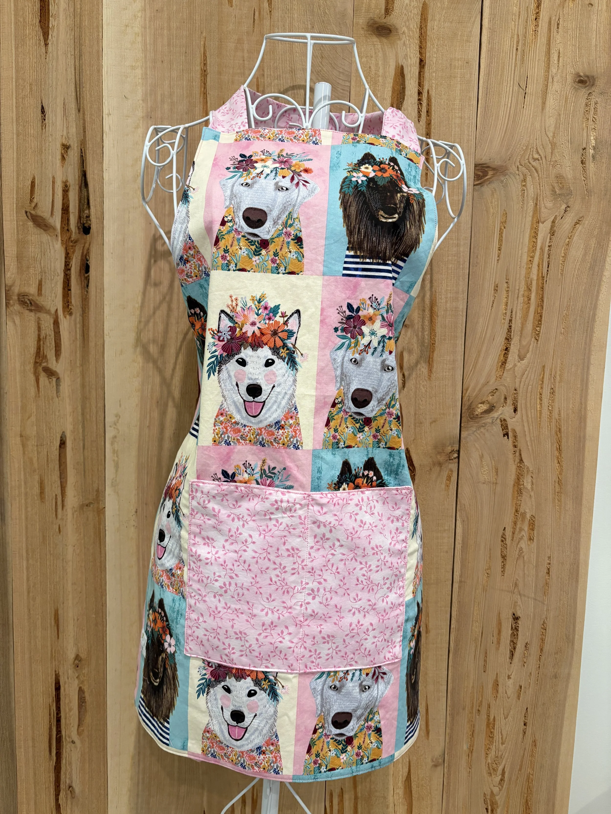 Puppies and Flowers-Full-$45