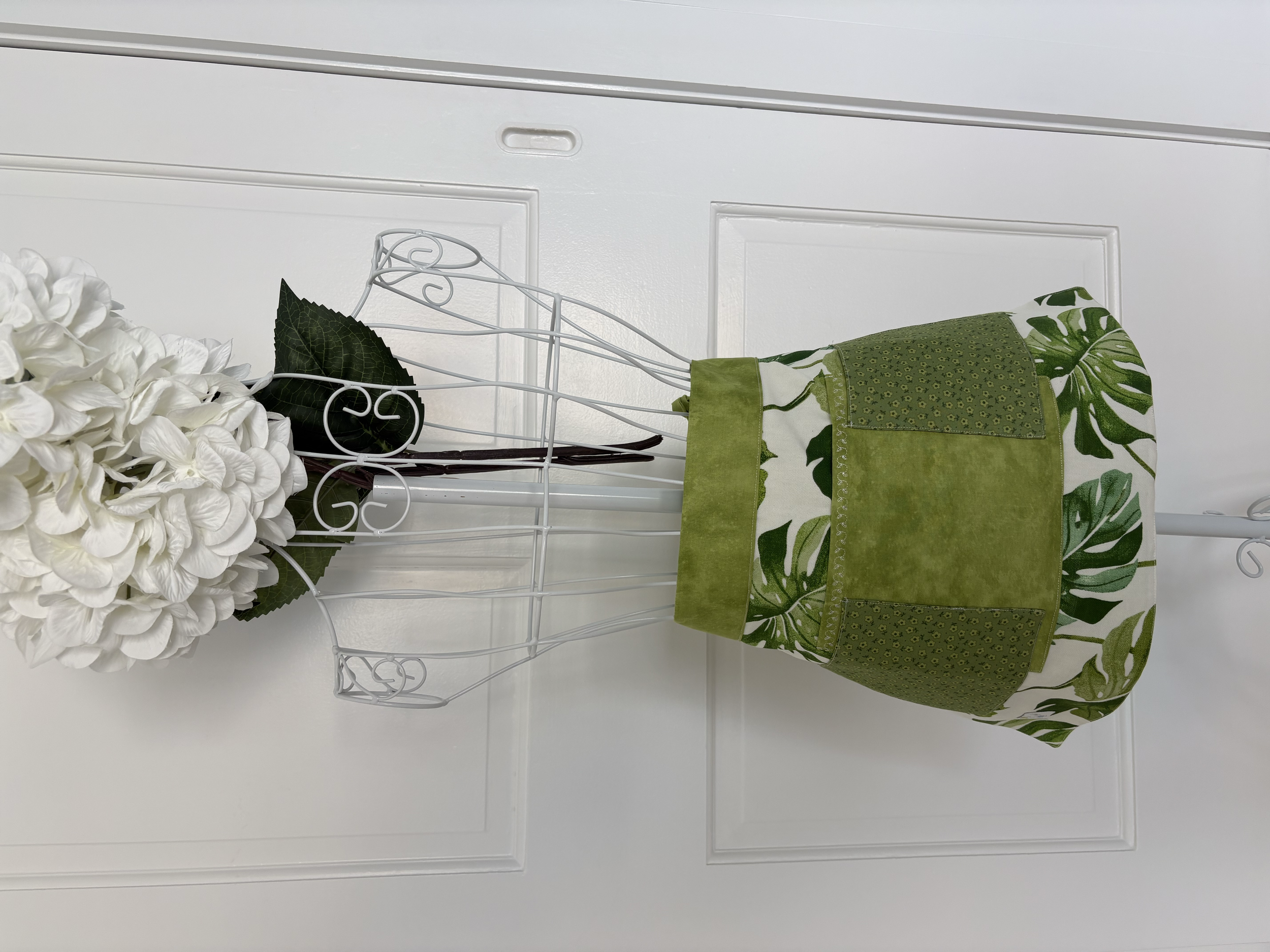 Big Green Leaves with Green - $35