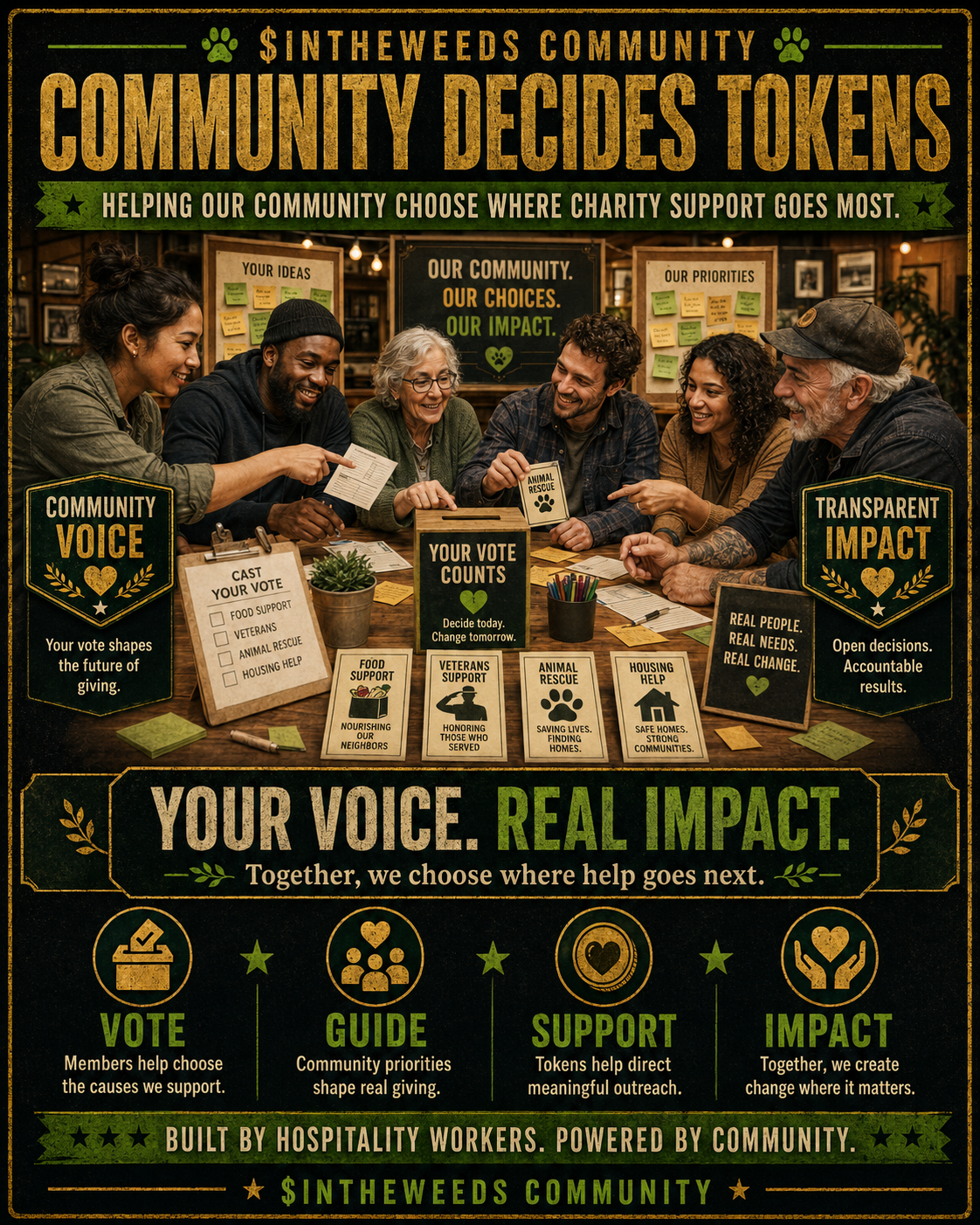 Community Decides Tokens