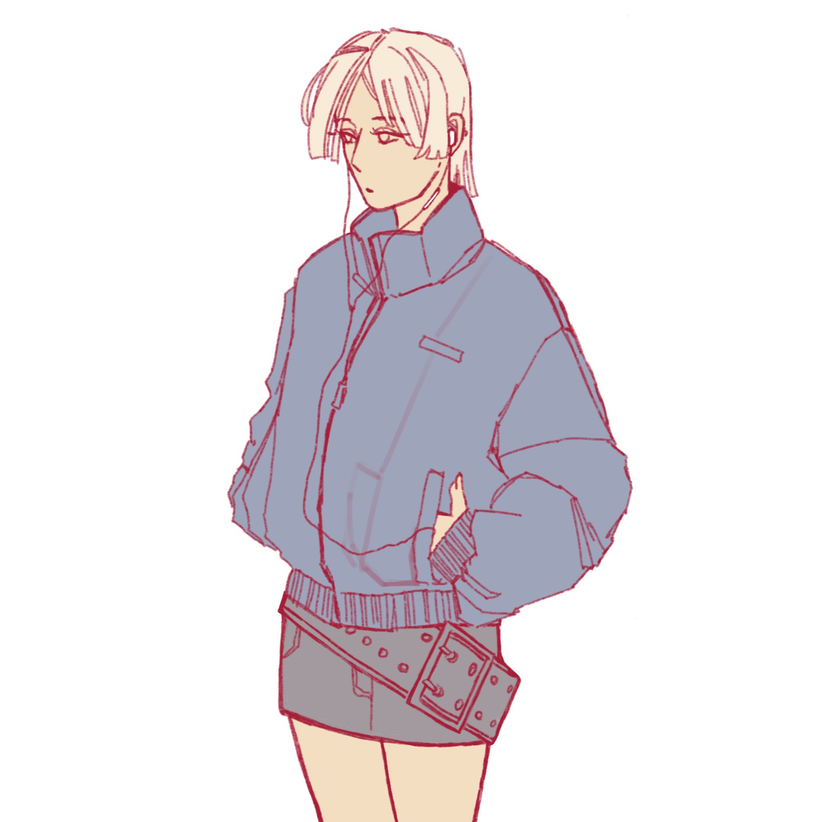 Fall No. 2, 2025, Digital illustration