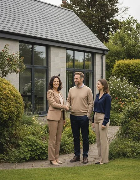 Estate Agent in Galway coordinating offer acceptance and due diligence with professionals.