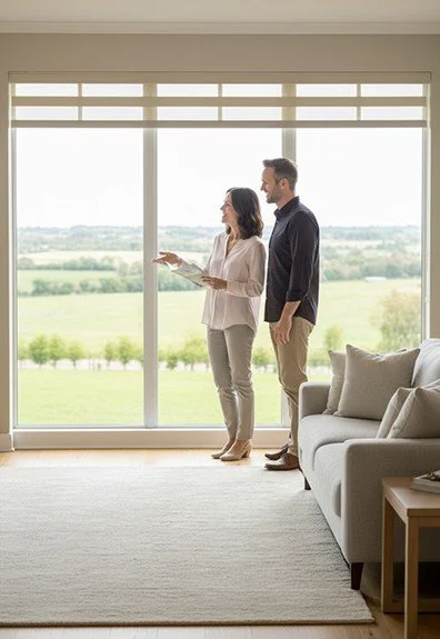 Estate agents Galway arranging property viewings for prospective buyers.