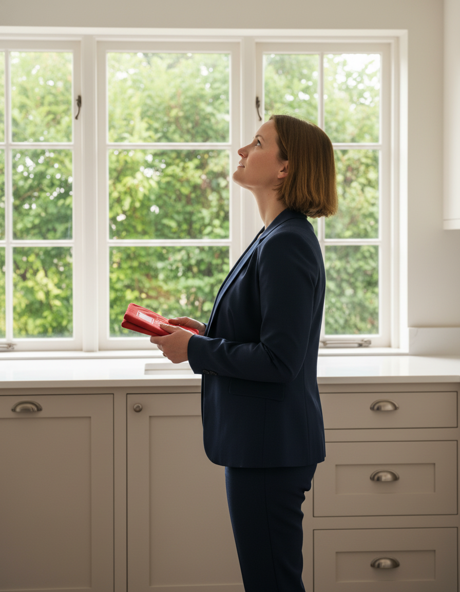 Letting agents Galway city carrying out property assessment and rental compliance checks.