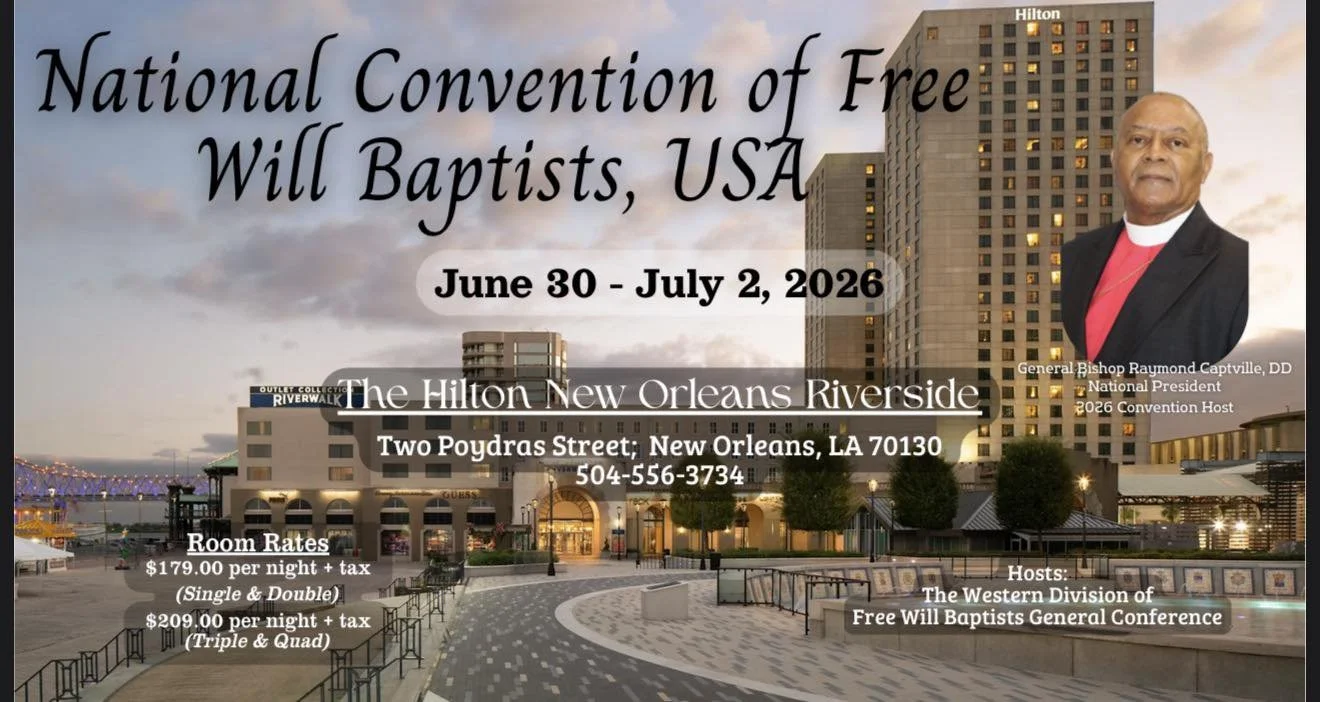 2026 National Convention of Free Will Baptists, USA