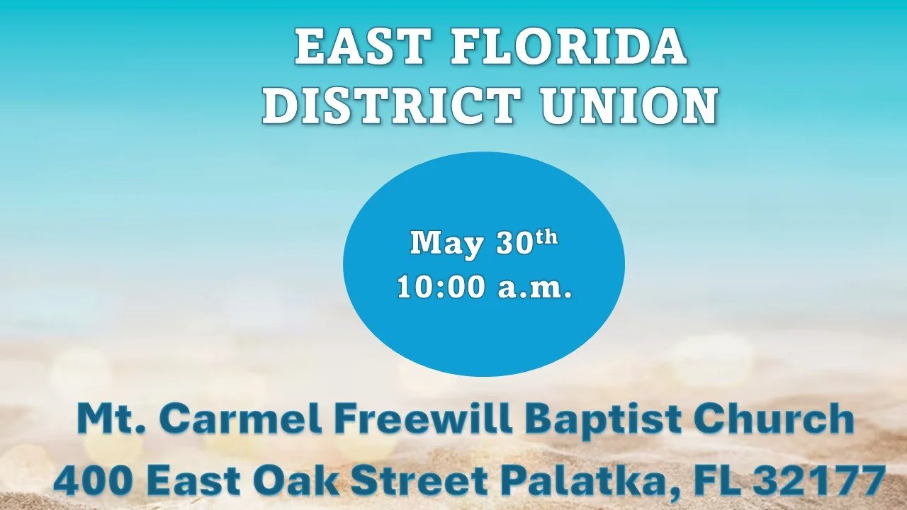 East Florida Annual Conference District Union