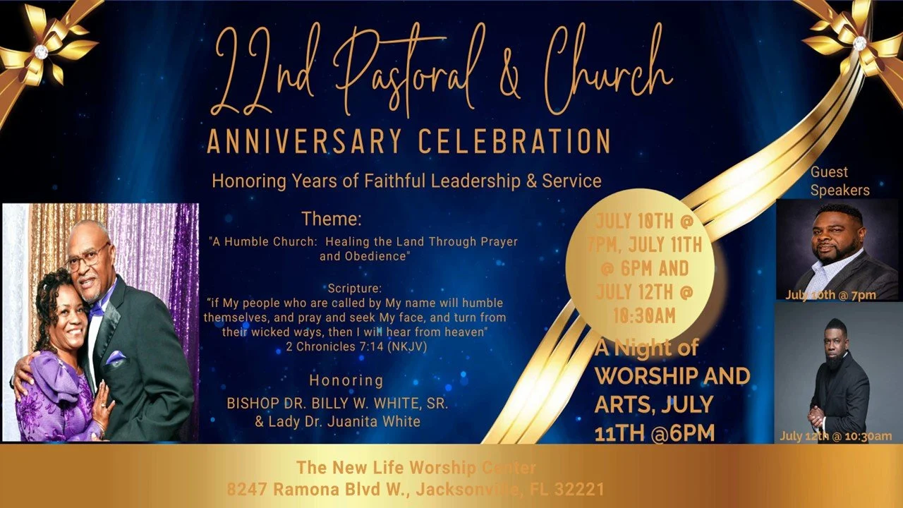Worshipping with The New Life Worship Center