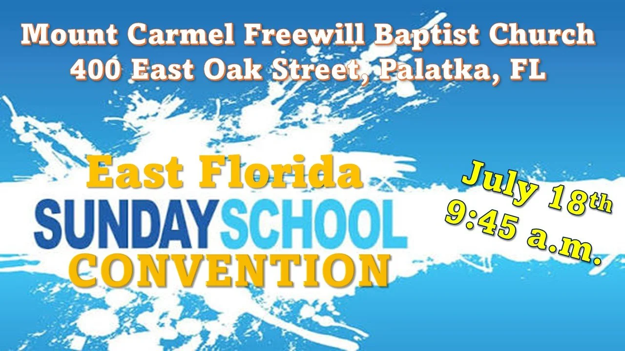 East Florida Sunday School Convention